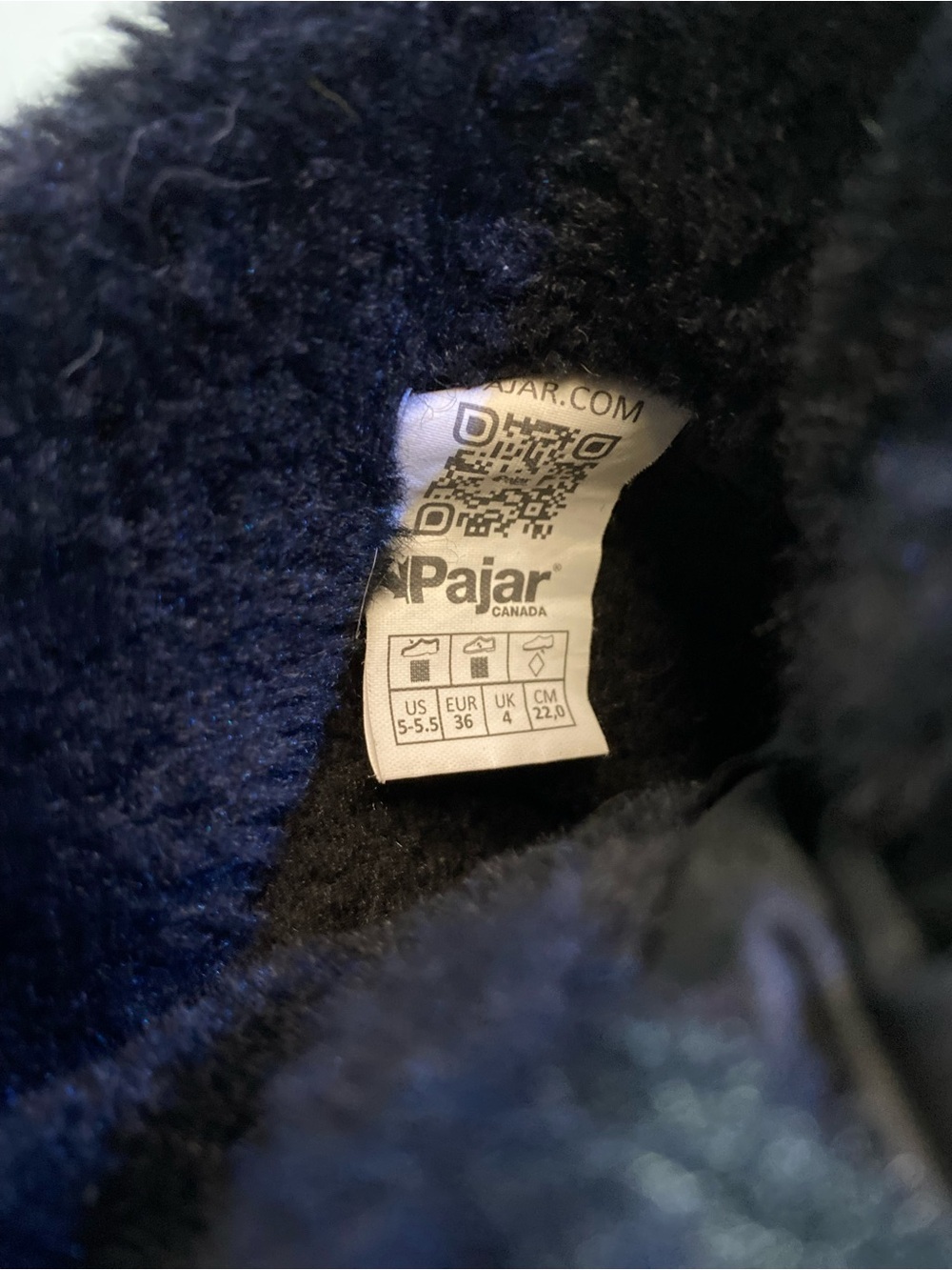 Pajar Black Shearling-Lined Winter Boot - Picture 2 of 12